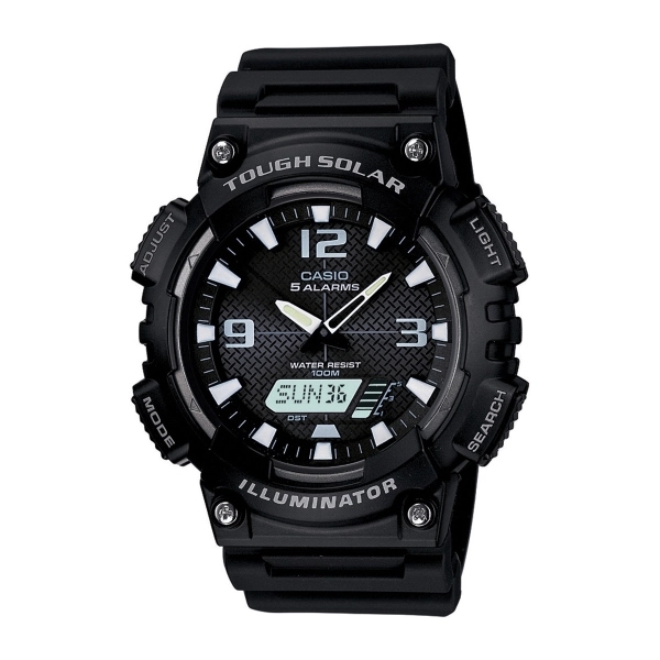 Casio Tough Solar Ani-Digi Watch Black - Casio Tough Solar Ani-Digi Watch Black - Image 0 of 0