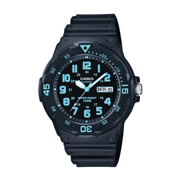 Casio Classic Diver Analog Resin Watch Black - Casio Classic Diver Analog Resin Watch Black - Image 0 of 0