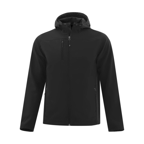 COAL HARBOUR® EVERYDAY HOODED STRETCH SOFT SHELL JACKET - COAL HARBOUR® EVERYDAY HOODED STRETCH SOFT SHELL JACKET - Image 1 of 3