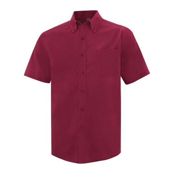 Coal Harbour® Everyday Short Sleeve Woven Ladies' Shirt - Coal Harbour® Everyday Short Sleeve Woven Ladies' Shirt - Image 2 of 9