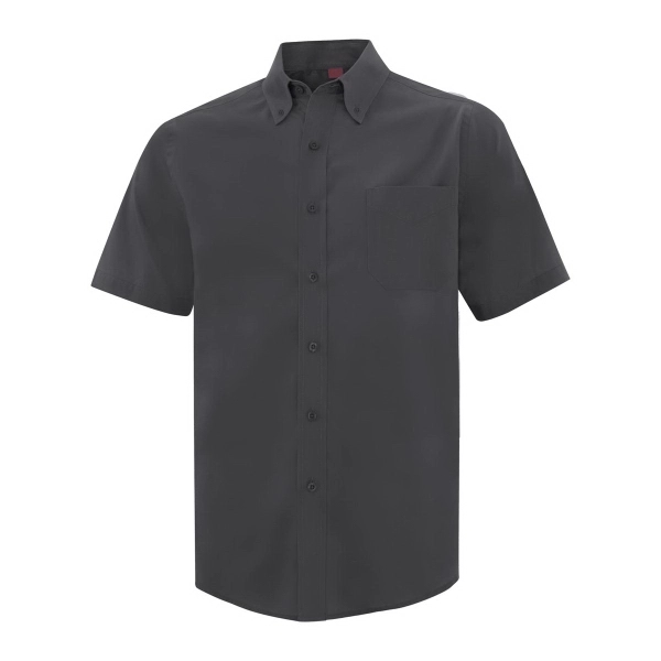 Coal Harbour® Everyday Short Sleeve Woven Ladies' Shirt - Coal Harbour® Everyday Short Sleeve Woven Ladies' Shirt - Image 5 of 9