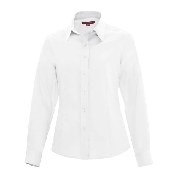 COAL HARBOUR® NON-IRON100% COTTON TWILL LADIES' SHIRT - COAL HARBOUR® NON-IRON100% COTTON TWILL LADIES' SHIRT - Image 1 of 3