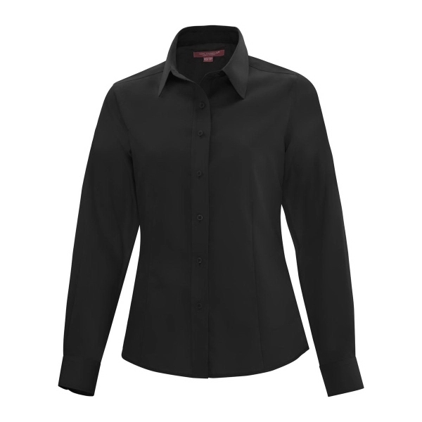 COAL HARBOUR® NON-IRON100% COTTON TWILL LADIES' SHIRT - COAL HARBOUR® NON-IRON100% COTTON TWILL LADIES' SHIRT - Image 0 of 3