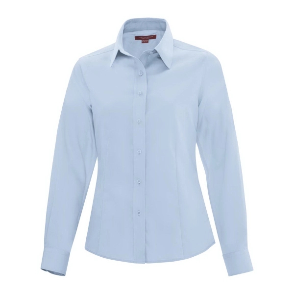 COAL HARBOUR® NON-IRON100% COTTON TWILL LADIES' SHIRT - COAL HARBOUR® NON-IRON100% COTTON TWILL LADIES' SHIRT - Image 2 of 3