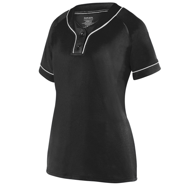 Girls Overpower Two-Button Jersey - Girls Overpower Two-Button Jersey - Image 1 of 9