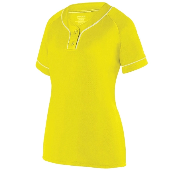Girls Overpower Two-Button Jersey - Girls Overpower Two-Button Jersey - Image 6 of 9