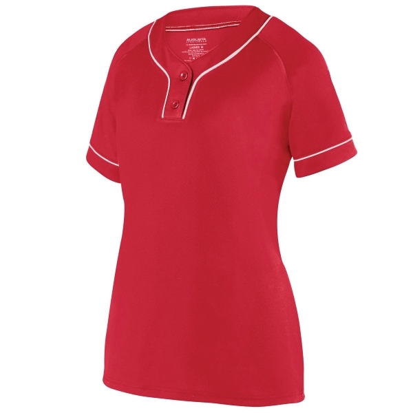 Girls Overpower Two-Button Jersey - Girls Overpower Two-Button Jersey - Image 7 of 9