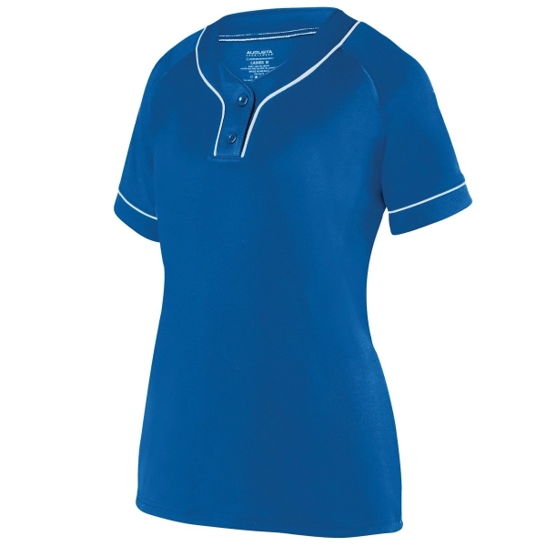 Girls Overpower Two-Button Jersey - Girls Overpower Two-Button Jersey - Image 8 of 9