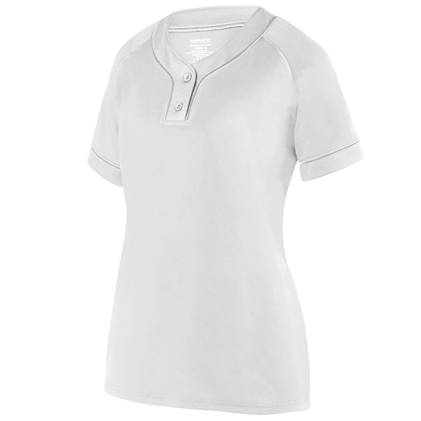 Girls Overpower Two-Button Jersey - Girls Overpower Two-Button Jersey - Image 9 of 9