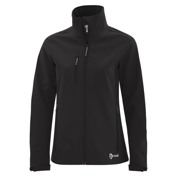 DRYFRAME® Ladies' Strata Tech Soft Shell Jacket - DRYFRAME® Ladies' Strata Tech Soft Shell Jacket - Image 1 of 3