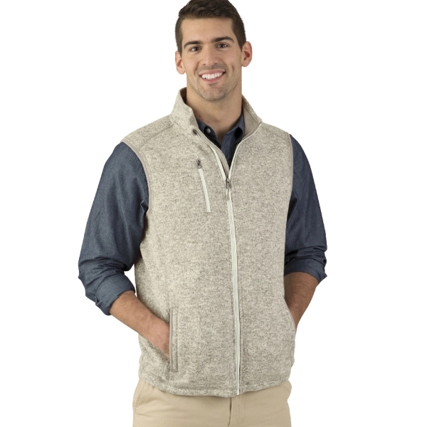 Men's Pacific Heathered Vest - Men's Pacific Heathered Vest - Image 8 of 9