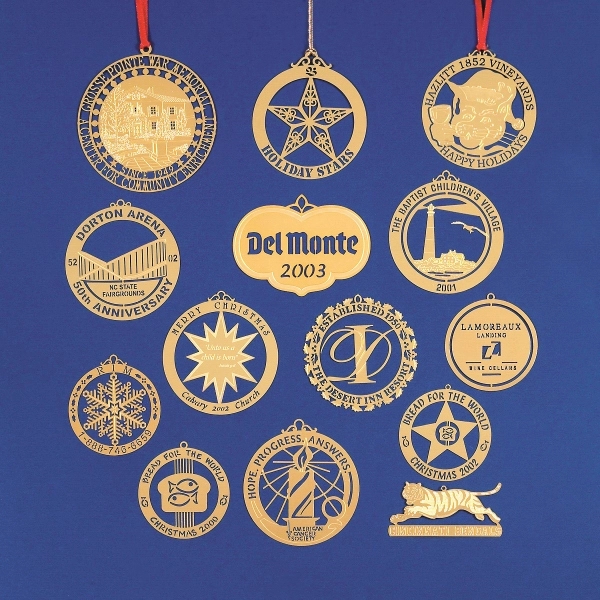 Custom Brass Ornaments .3 , .4 , .5 mm - Custom Brass Ornaments .3 , .4 , .5 mm - Image 1 of 1
