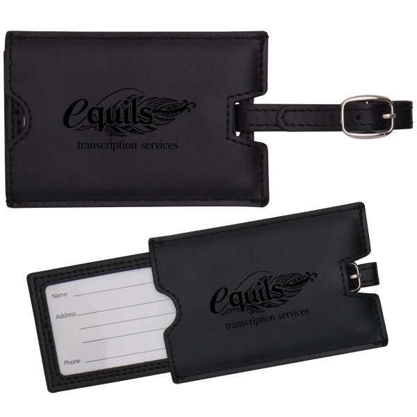 Deluxe Slide Luggage Tag - Deluxe Slide Luggage Tag - Image 1 of 2