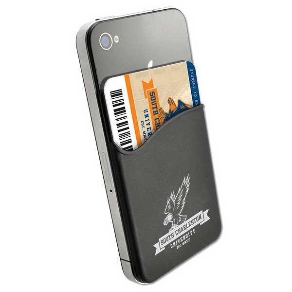 Adhesive Silicone Cell Phone/Credential Wallets - Adhesive Silicone Cell Phone/Credential Wallets - Image 1 of 7