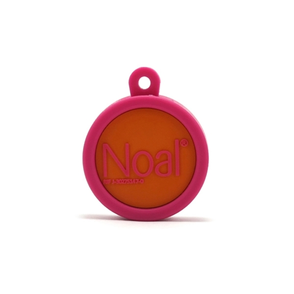 Custom 2D PVC USB Flash Drive - Pink Round Shaped - Custom 2D PVC USB Flash Drive - Pink Round Shaped - Image 0 of 1