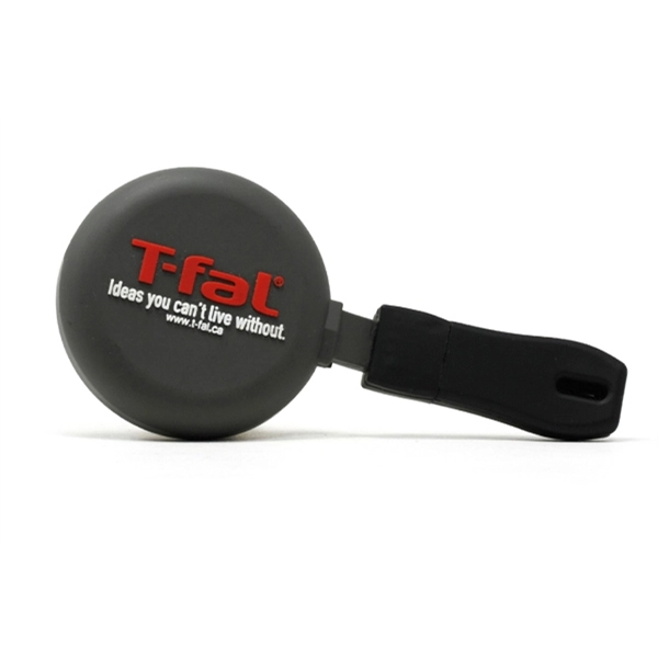 Custom 3D PVC USB Flash Drive - Cooking Pan Shaped - Custom 3D PVC USB Flash Drive - Cooking Pan Shaped - Image 0 of 2