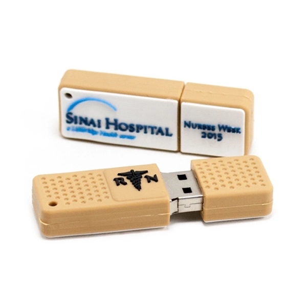 Custom 3D PVC USB Flash Drive - Bandage Shaped - Custom 3D PVC USB Flash Drive - Bandage Shaped - Image 0 of 0