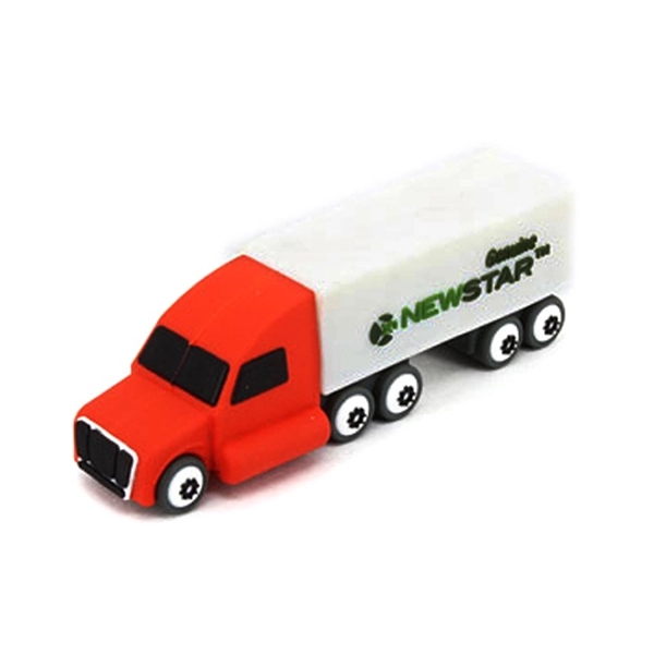 Custom 3D PVC USB Flash Drive - Truck Shaped - Custom 3D PVC USB Flash Drive - Truck Shaped - Image 2 of 4