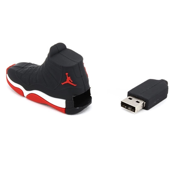 Custom 3D PVC USB Flash Drive - Jor-Dan Shoe Shaped - Custom 3D PVC USB Flash Drive - Jor-Dan Shoe Shaped - Image 3 of 3