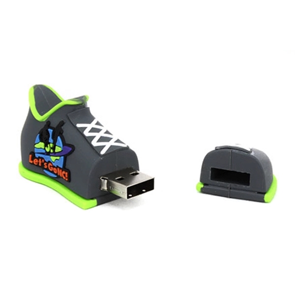 Custom 3D PVC USB Flash Drive - Casual Shoe Shaped - Custom 3D PVC USB Flash Drive - Casual Shoe Shaped - Image 3 of 3