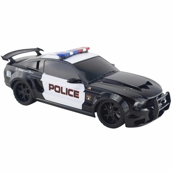 Remote Control 1:18-scale Ford Mustang Police Car