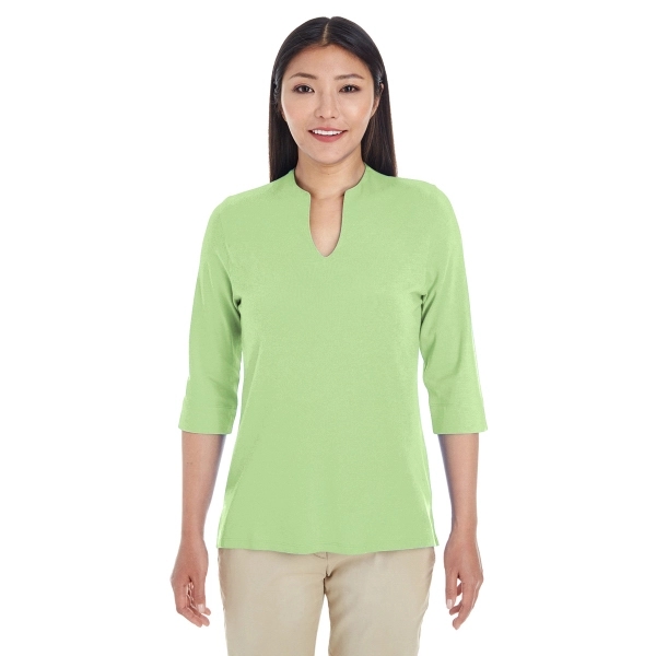 Devon & Jones Ladies' Perfect Fit™ Tailored Open Neckline...