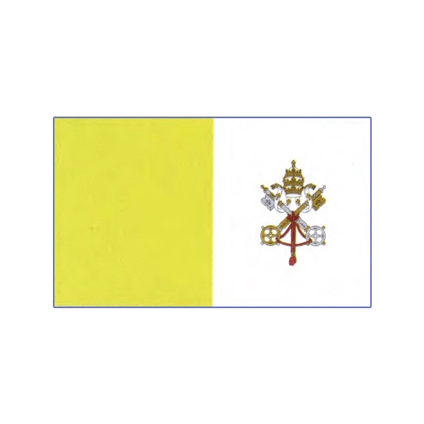 Religious Stick Flag - Papal - Religious Stick Flag - Papal - Image 0 of 0
