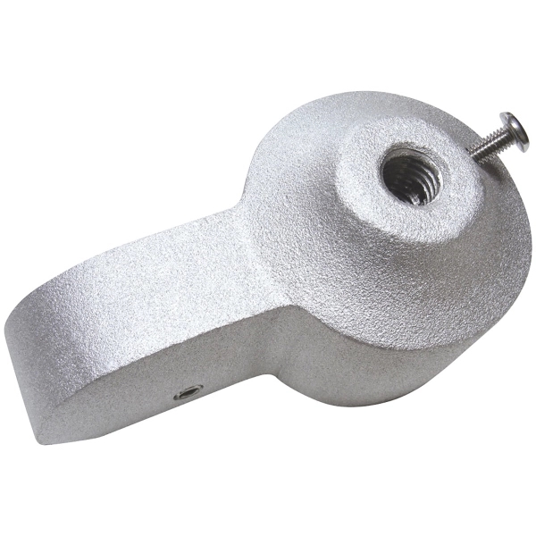 Stationary Cast Aluminum 2 1/2" Dia. Truck - Stationary Cast Aluminum 2 1/2" Dia. Truck - Image 1 of 2