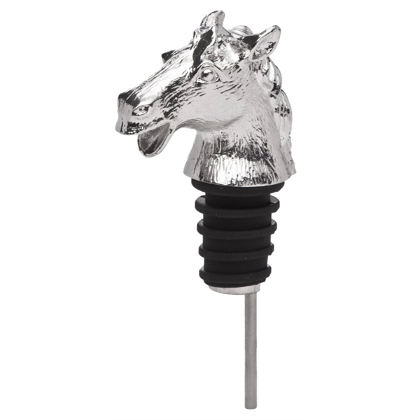 Horse Heads-Up! Aerator Bottle Pourer - Horse Heads-Up! Aerator Bottle Pourer - Image 0 of 1