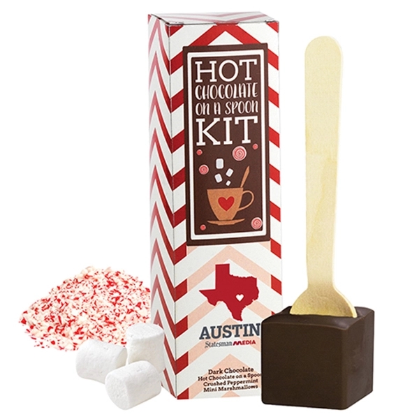 Hot Chocolate On A Spoon Kit - Dark Chocolate - Hot Chocolate On A Spoon Kit - Dark Chocolate - Image 0 of 0