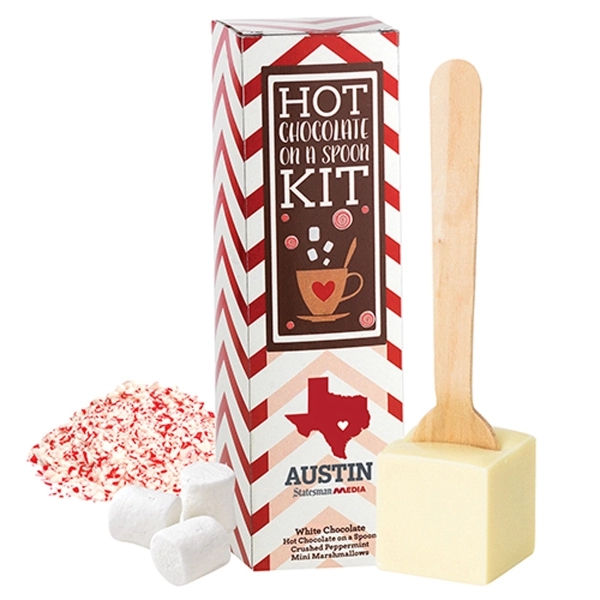 Hot Chocolate On A Spoon Kit - White Chocolate - Hot Chocolate On A Spoon Kit - White Chocolate - Image 0 of 0