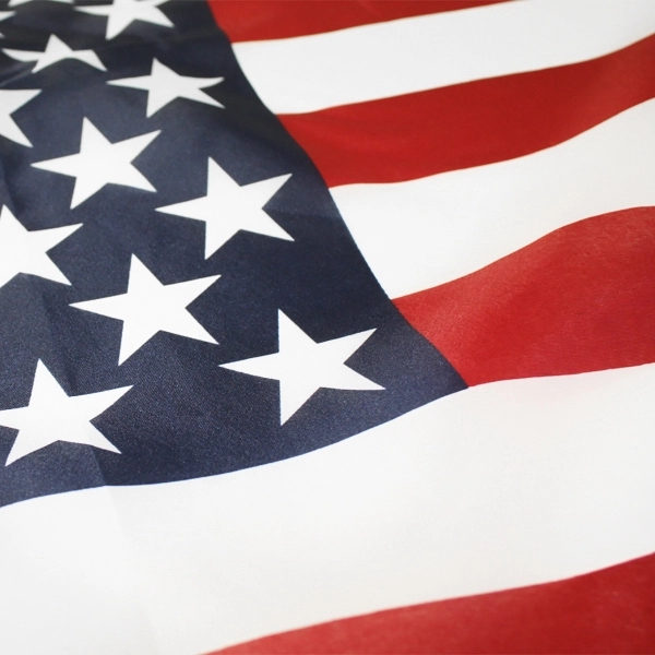 2' x 3' American Flag 68 Denier Printed Polyester - 2' x 3' American Flag 68 Denier Printed Polyester - Image 1 of 2