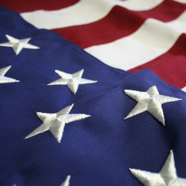 5' x 8' Tough Tex U.S. Flag - 5' x 8' Tough Tex U.S. Flag - Image 2 of 3