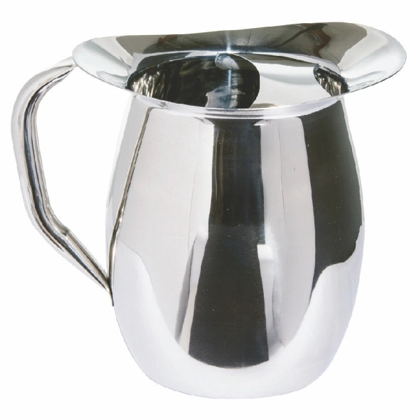 Bell Pitcher with Ice Guard, 2 qt., 8 oz. Rim-Full - Bell Pitcher with Ice Guard, 2 qt., 8 oz. Rim-Full - Image 0 of 1