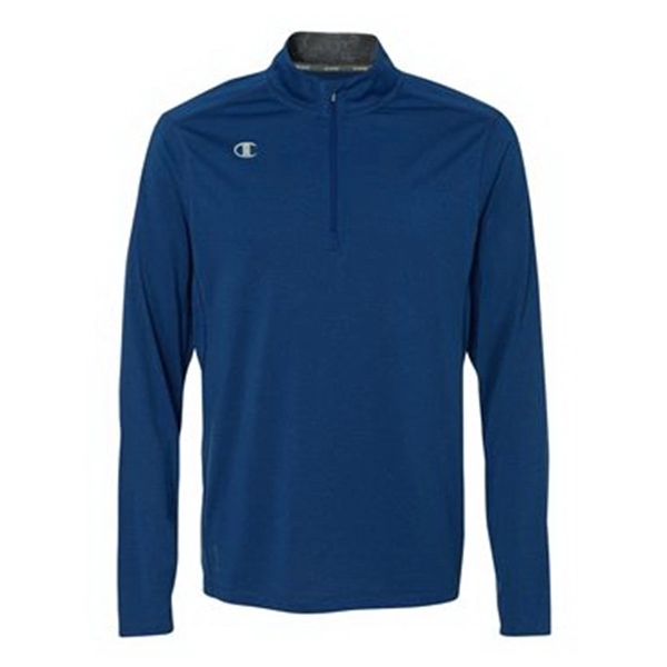 Champion Vapor Performance Heather Quarter-Zip Pullover - Champion Vapor Performance Heather Quarter-Zip Pullover - Image 19 of 37