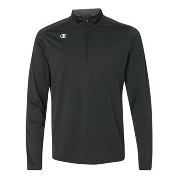 Champion Vapor Performance Heather Quarter-Zip Pullover - Champion Vapor Performance Heather Quarter-Zip Pullover - Image 3 of 37