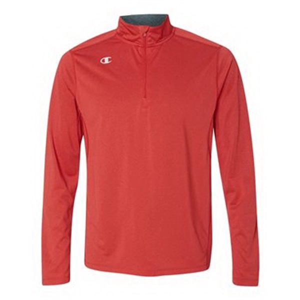 Champion Vapor Performance Heather Quarter-Zip Pullover - Champion Vapor Performance Heather Quarter-Zip Pullover - Image 9 of 37