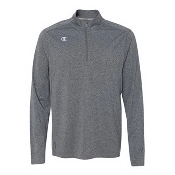 Champion Vapor Performance Heather Quarter-Zip Pullover - Champion Vapor Performance Heather Quarter-Zip Pullover - Image 12 of 37