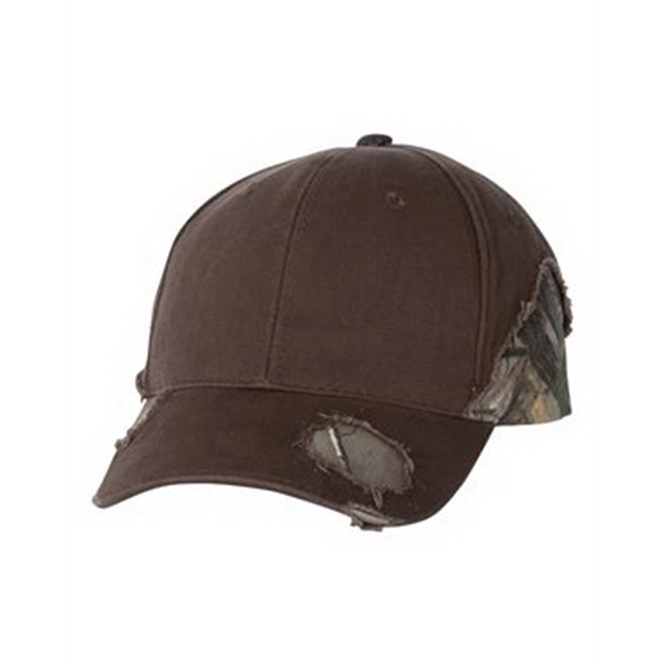 Outdoor Cap Solid-To-Camo Frayed Cap - Outdoor Cap Solid-To-Camo Frayed Cap - Image 3 of 24