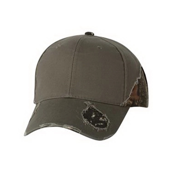 Outdoor Cap Solid-To-Camo Frayed Cap - Outdoor Cap Solid-To-Camo Frayed Cap - Image 6 of 24