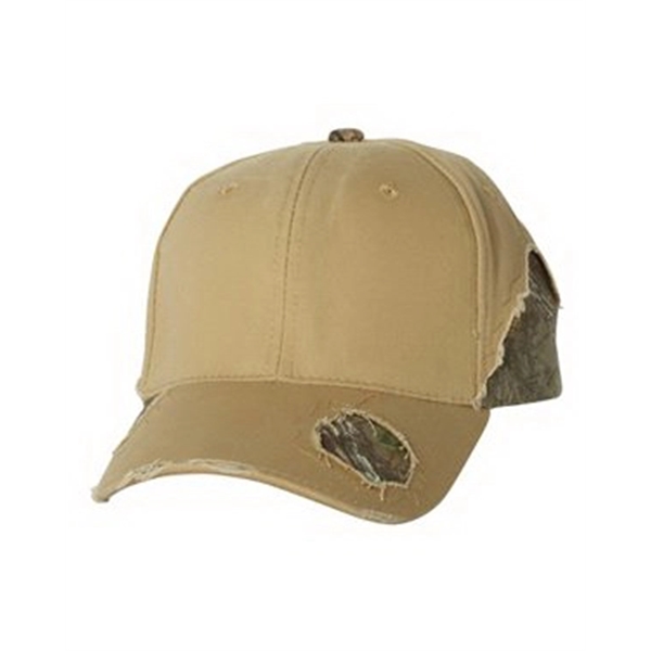 Outdoor Cap Solid-To-Camo Frayed Cap - Outdoor Cap Solid-To-Camo Frayed Cap - Image 9 of 24