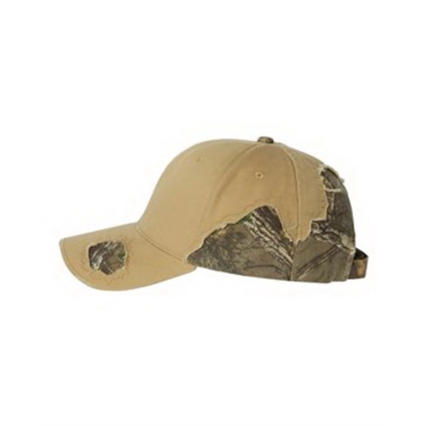 Outdoor Cap Solid-To-Camo Frayed Cap - Outdoor Cap Solid-To-Camo Frayed Cap - Image 10 of 24