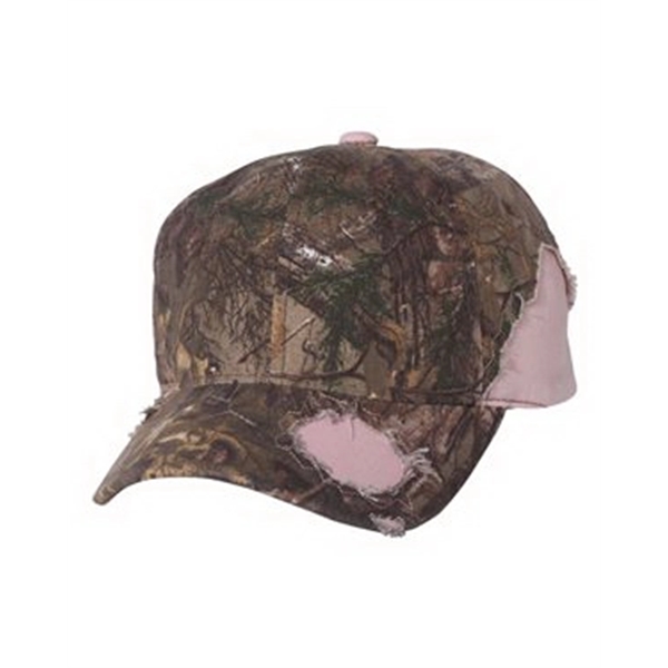 Outdoor Cap Frayed Camo Cap - Outdoor Cap Frayed Camo Cap - Image 9 of 36
