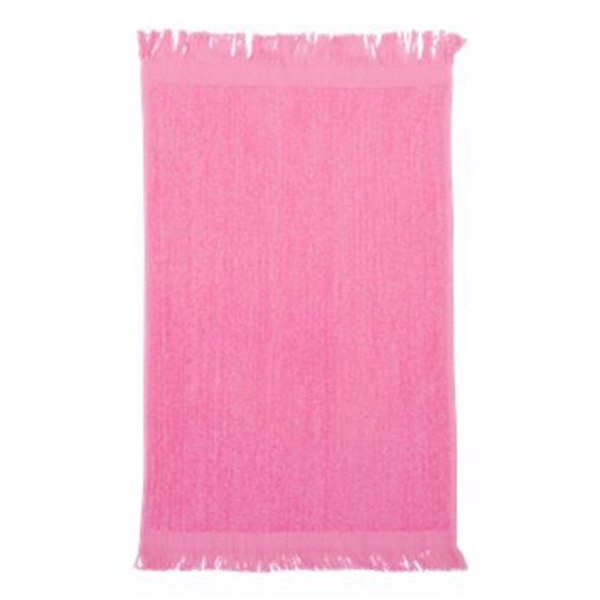 Q-Tees Fringed Fingertip Towel - Q-Tees Fringed Fingertip Towel - Image 75 of 75