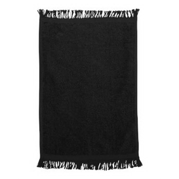Q-Tees Fringed Fingertip Towel - Q-Tees Fringed Fingertip Towel - Image 4 of 75