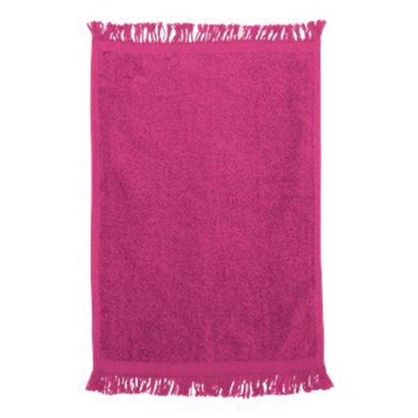 Q-Tees Fringed Fingertip Towel - Q-Tees Fringed Fingertip Towel - Image 22 of 75