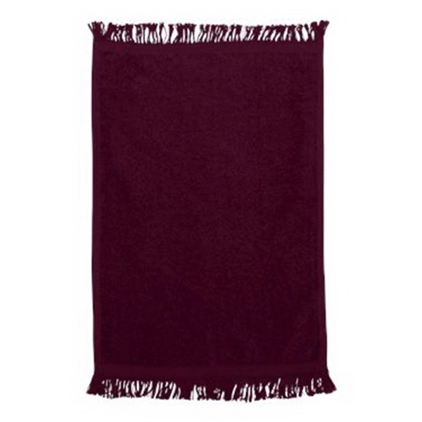 Q-Tees Fringed Fingertip Towel - Q-Tees Fringed Fingertip Towel - Image 45 of 75
