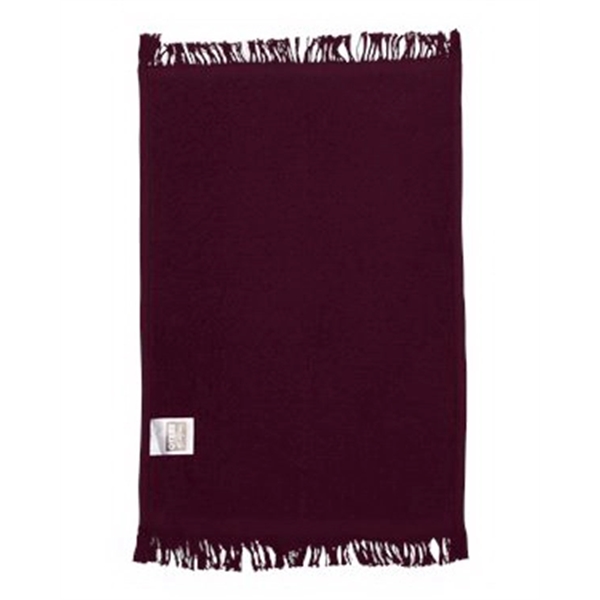 Q-Tees Fringed Fingertip Towel - Q-Tees Fringed Fingertip Towel - Image 48 of 75