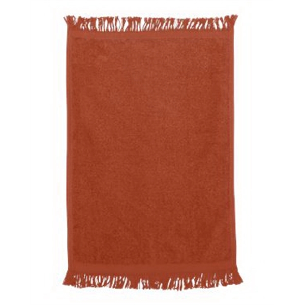 Q-Tees Fringed Fingertip Towel - Q-Tees Fringed Fingertip Towel - Image 63 of 75