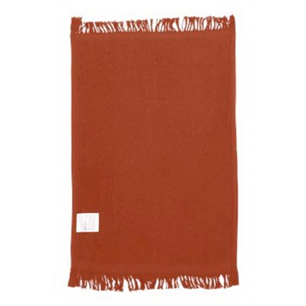 Q-Tees Fringed Fingertip Towel - Q-Tees Fringed Fingertip Towel - Image 64 of 75